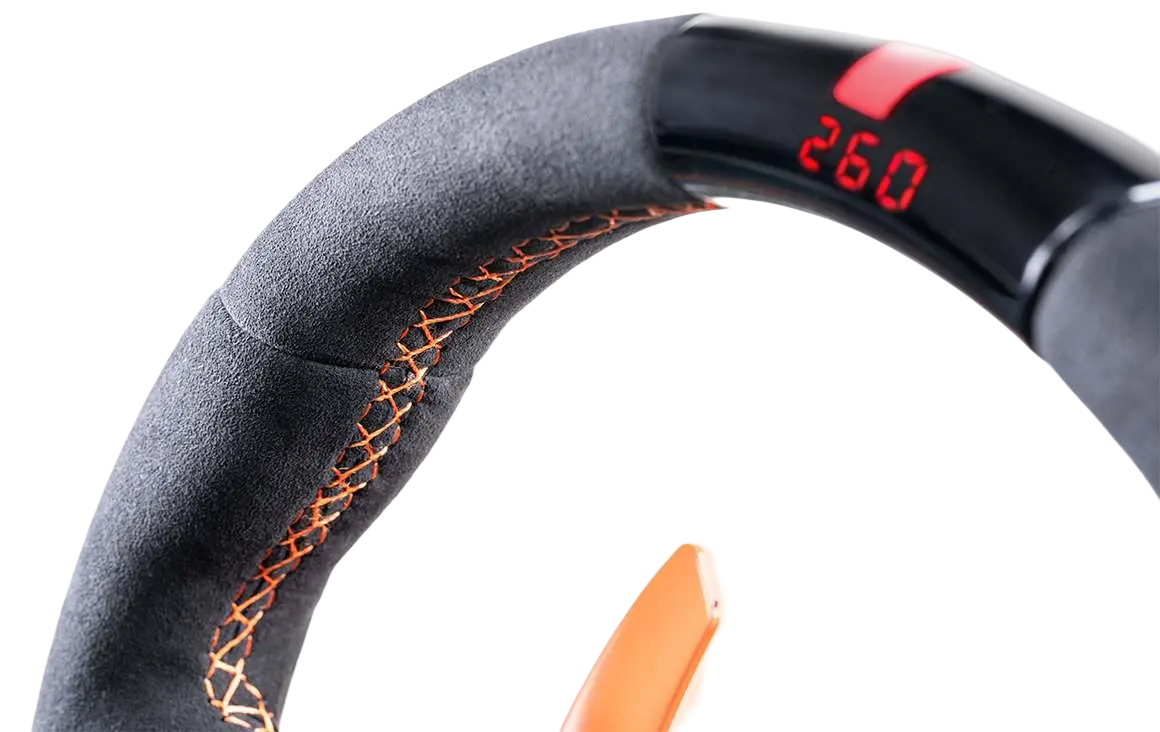 Fanatec CSL Elite Steering Wheel WRC display zoom